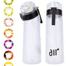 Air Water Bottle with 1Pc Random Flavor Pods Portable Transparent with Straw Leak Proof Suitable for Outdoor Sports - FLUFFI