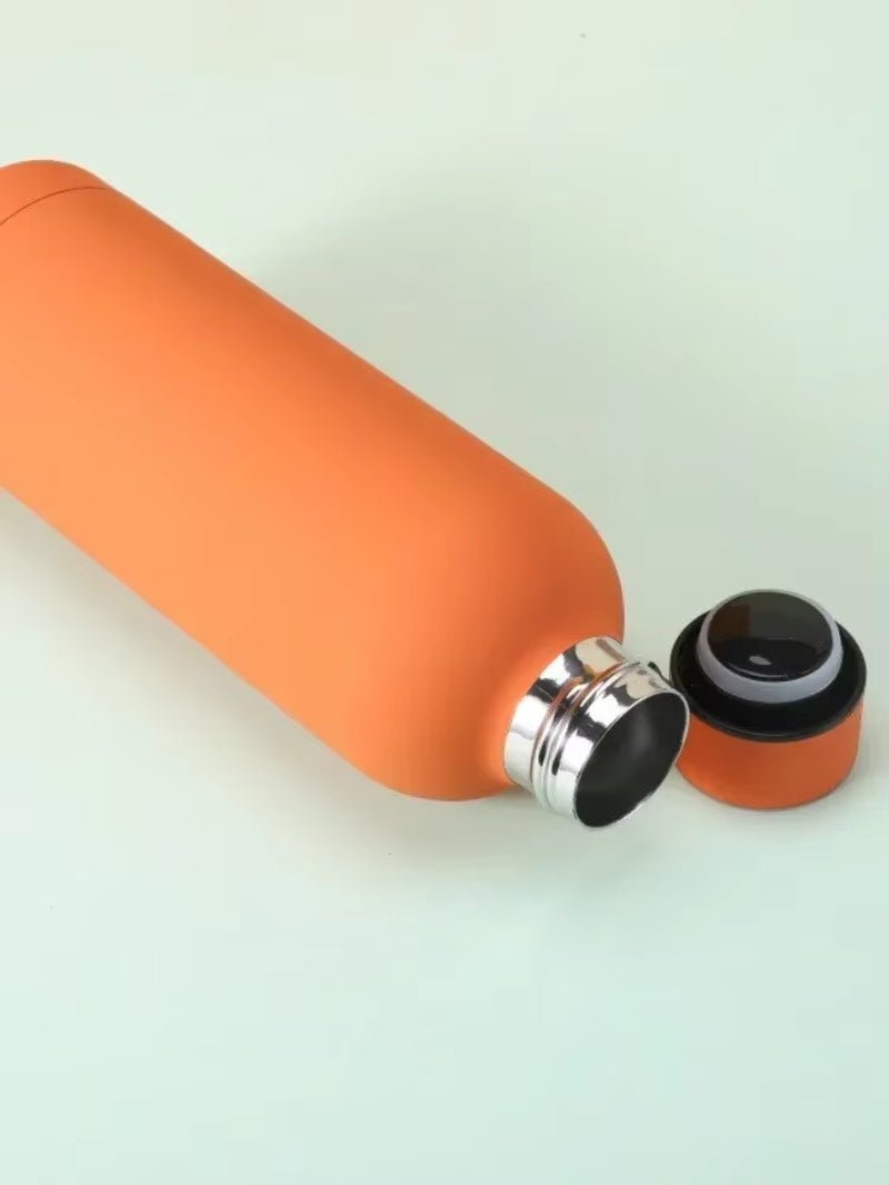 American Small Stainless Steel Thermos Cup Mini Sports Kettle Frosted Thermos Bottle - FLUFFI