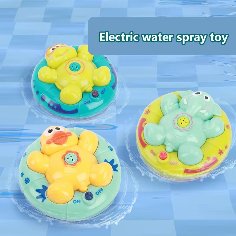 Animal Floats - Spray Bath Toys - Electric Rotation - FLUFFI
