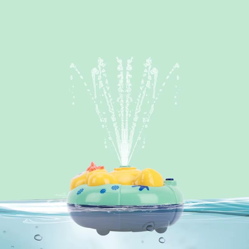 Animal Floats - Spray Bath Toys - Electric Rotation - FLUFFI
