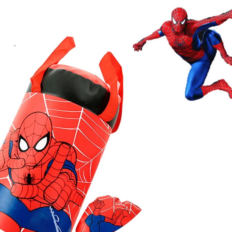 Anime Marvel Spiderman Kids Toy Gloves Children'S Boxing Gloves Suit Cartoon Heros Spiderman Print Boys Girls Birthday Gifts - FLUFFI