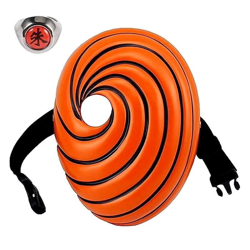 Anime Narut Resin Mask Costume Props Halloween Party Gift for Kids Ninja Anime Uchiha Cosplay Male and Female Masks - FLUFFI