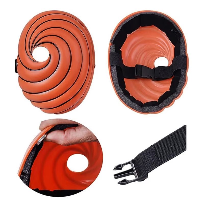 Anime Narut Resin Mask Costume Props Halloween Party Gift for Kids Ninja Anime Uchiha Cosplay Male and Female Masks - FLUFFI