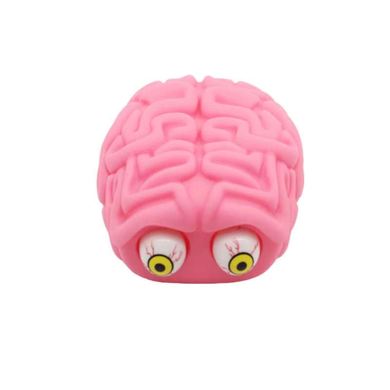 Anti Stress Flippy Brain Squishy Eye Popping Squeeze Fidget Toy Cool Stuff Kids ADHD Autism Anxiety Relief Toy - FLUFFI