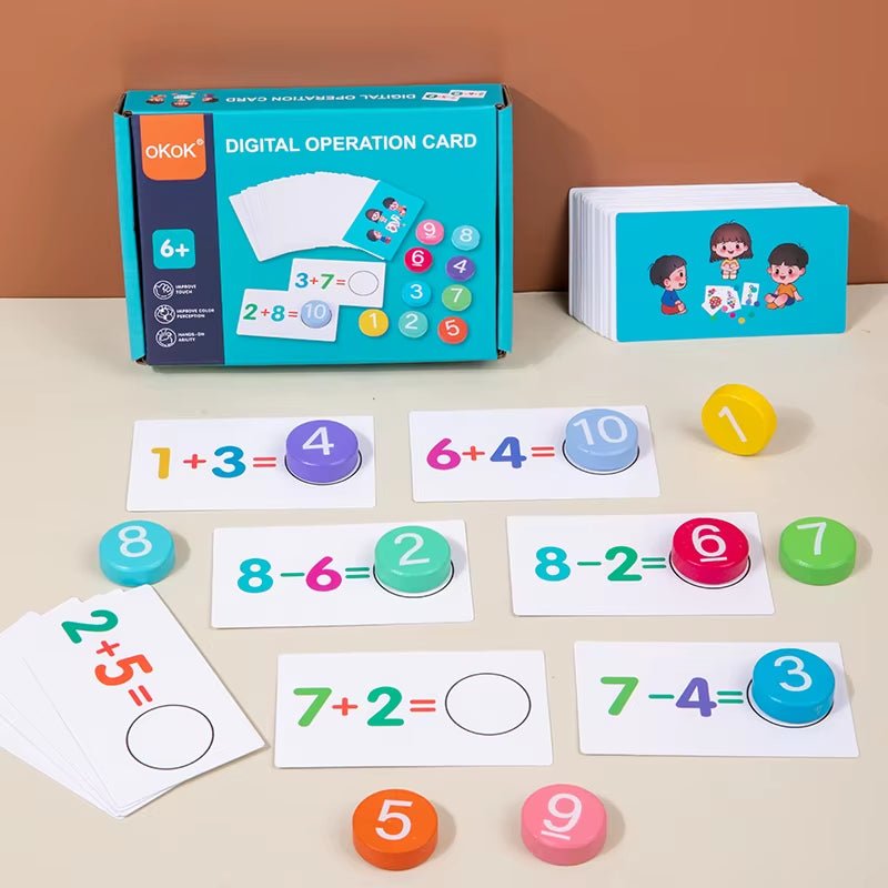 Arithmetic Card Matching Games | Early Educational - FLUFFI