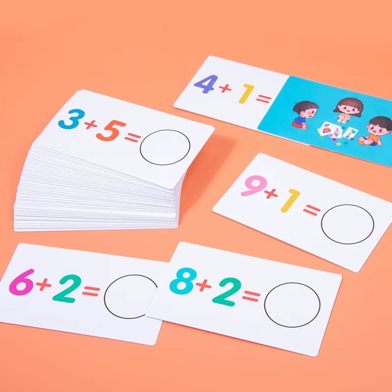 Arithmetic Card Matching Games | Early Educational - FLUFFI