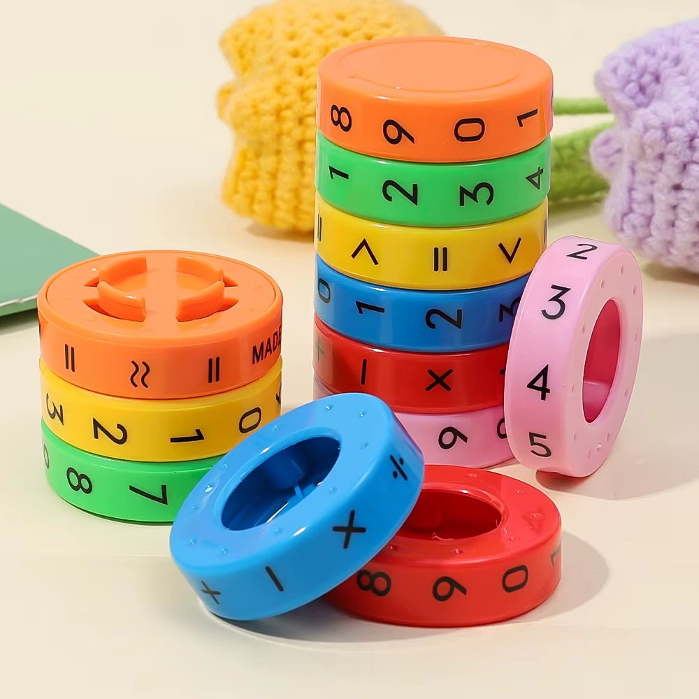 Arithmetic Cube - Detachable Cylindrical - Arithmetic Intelligence - FLUFFI