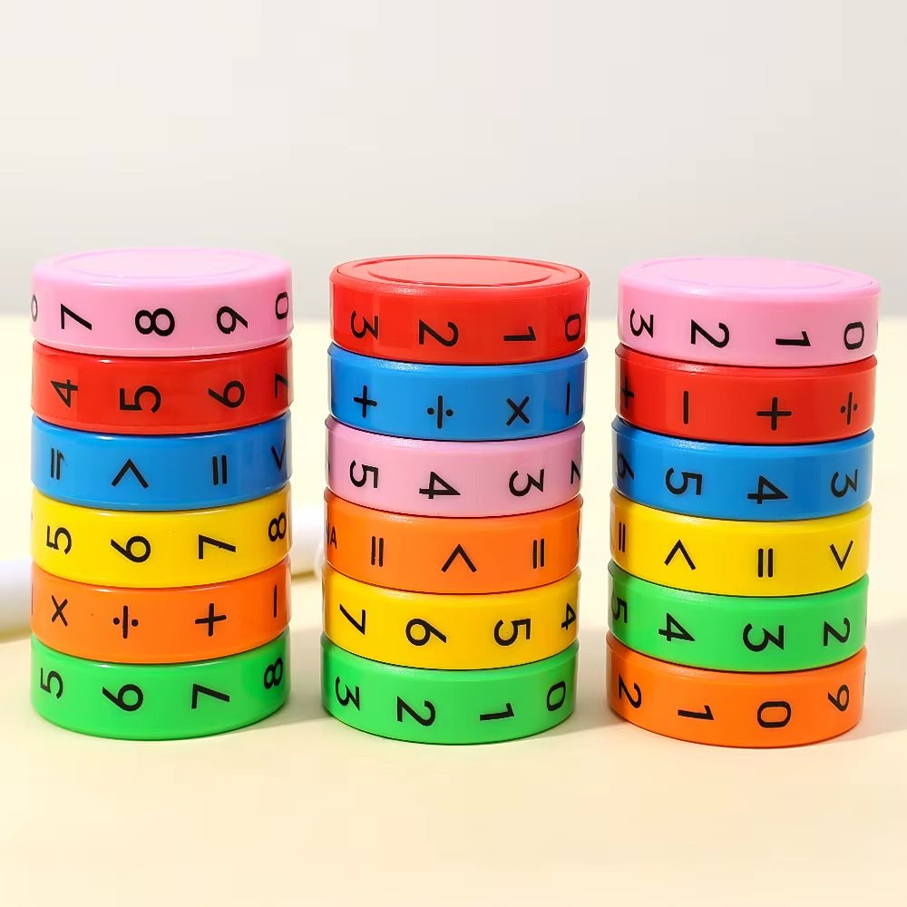 Arithmetic Cube - Detachable Cylindrical - Arithmetic Intelligence - FLUFFI