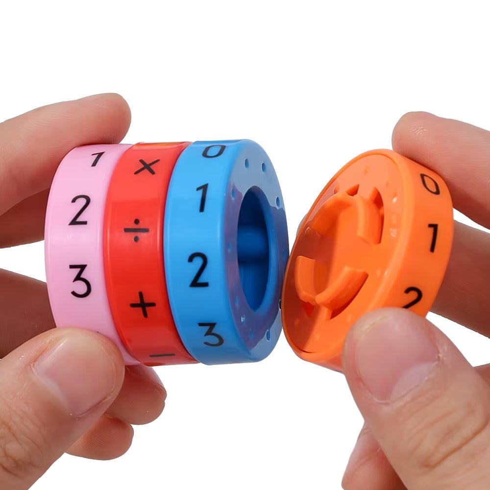 Arithmetic Cube - Detachable Cylindrical - Arithmetic Intelligence - FLUFFI