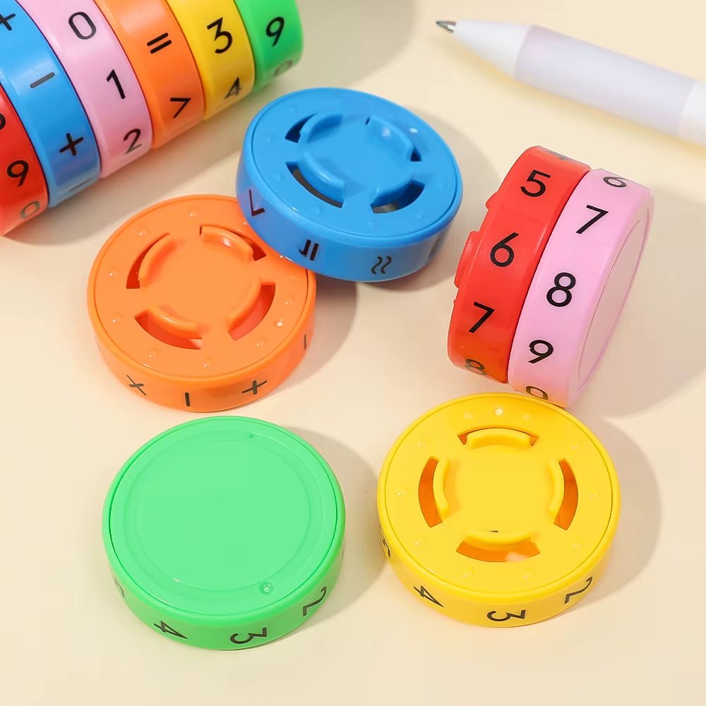 Arithmetic Cube - Detachable Cylindrical - Arithmetic Intelligence - FLUFFI