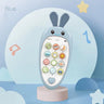 Baby Cell Phone Toy with Early Education & Music, Learning Educational Fake Phone for Kids, Sensory Toys for Toddlers Kids - FLUFFI