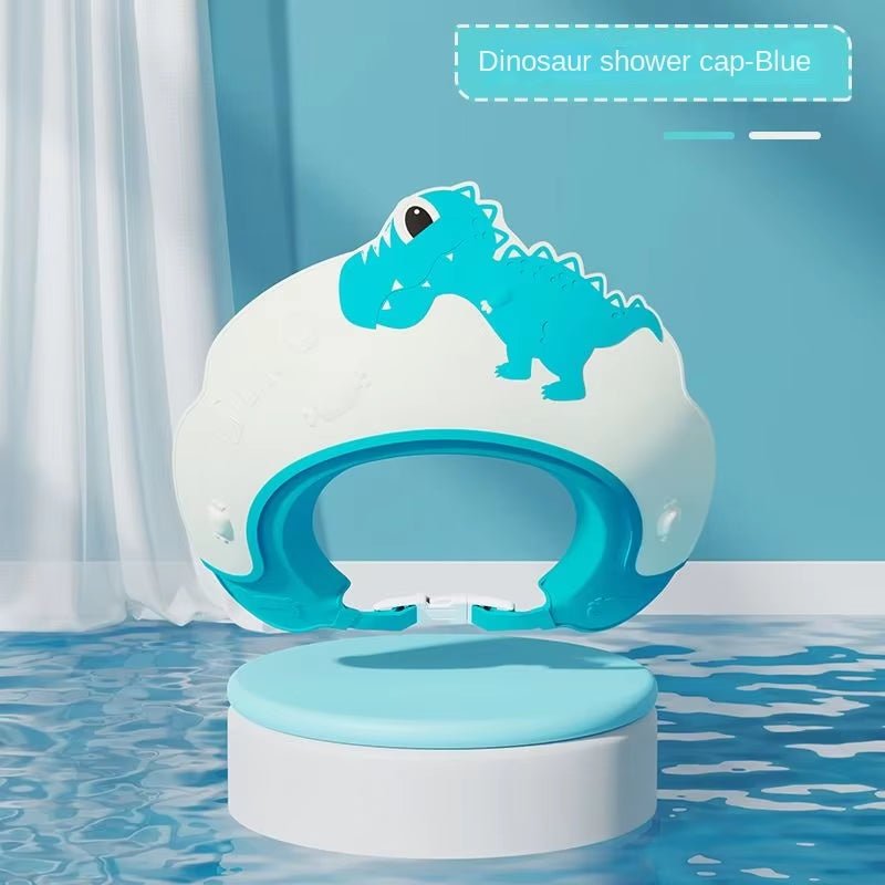 Baby Soft Rubber Waterproof Shampoo Cap, Children Shampoo Artifact, Baby Shampoo Cap Waterproof Ear Protector - FLUFFI