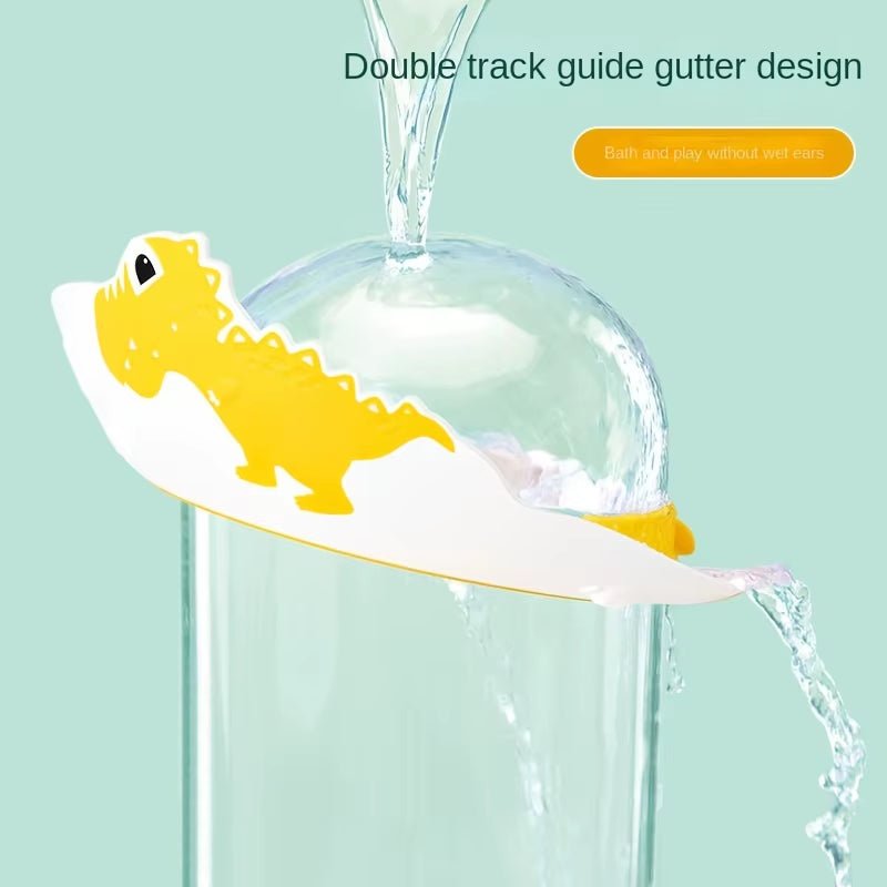 Baby Soft Rubber Waterproof Shampoo Cap, Children Shampoo Artifact, Baby Shampoo Cap Waterproof Ear Protector - FLUFFI