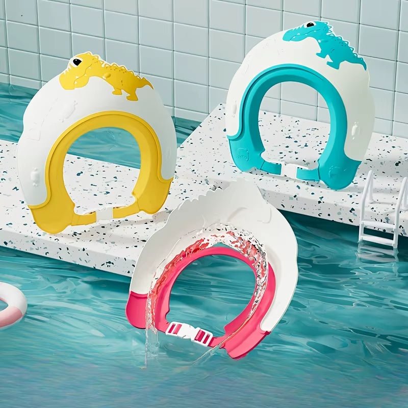 Baby Soft Rubber Waterproof Shampoo Cap, Children Shampoo Artifact, Baby Shampoo Cap Waterproof Ear Protector - FLUFFI