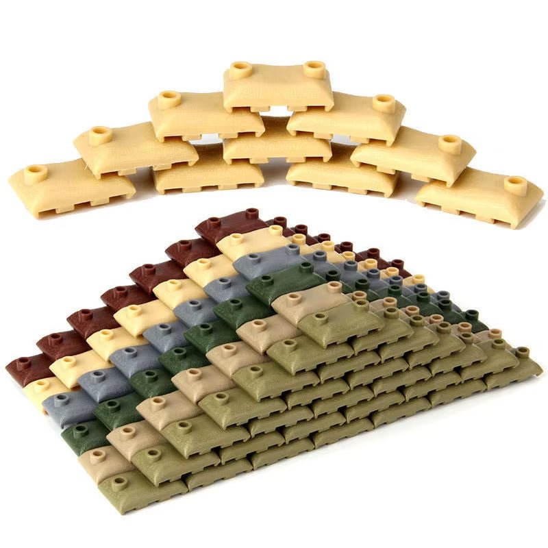 Battlefield Bunkers Sandbag | Building Toys | World War II - FLUFFI
