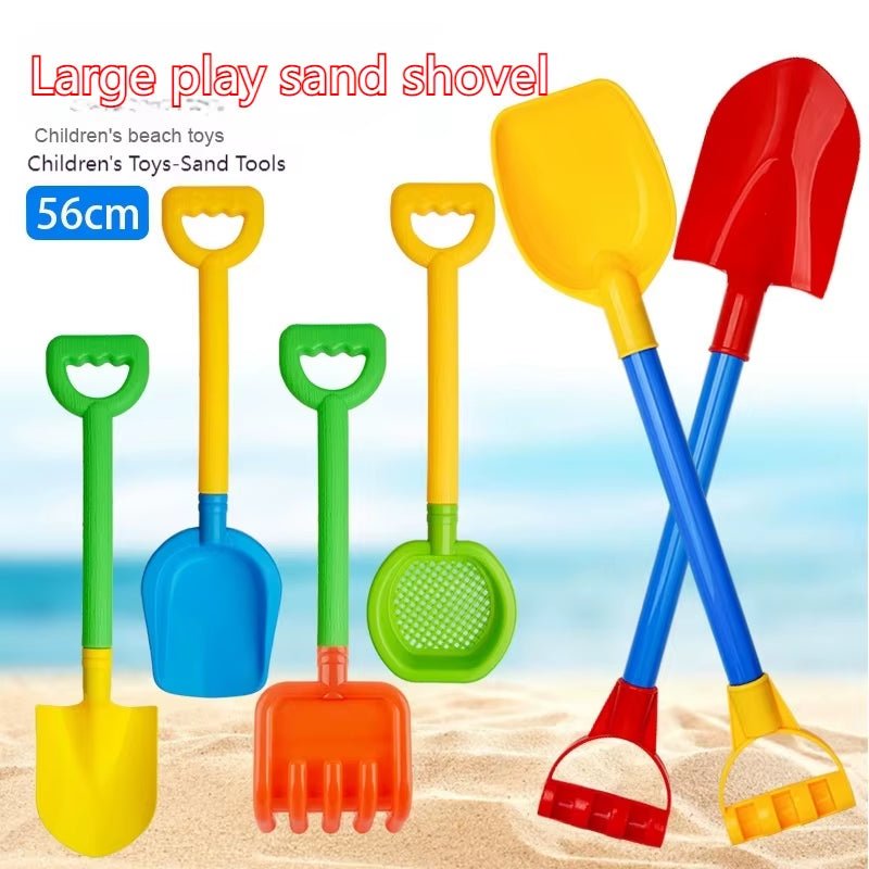 Beach Toys Large Sand Shovels Children'S Splashing Sand Dredging Tools Sand Rakes Snow Shovels Thickened Plastic Shovels 2024 - FLUFFI