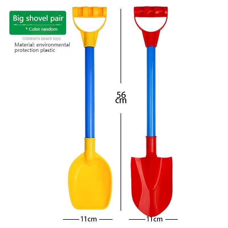Beach Toys Large Sand Shovels Children'S Splashing Sand Dredging Tools Sand Rakes Snow Shovels Thickened Plastic Shovels 2024 - FLUFFI