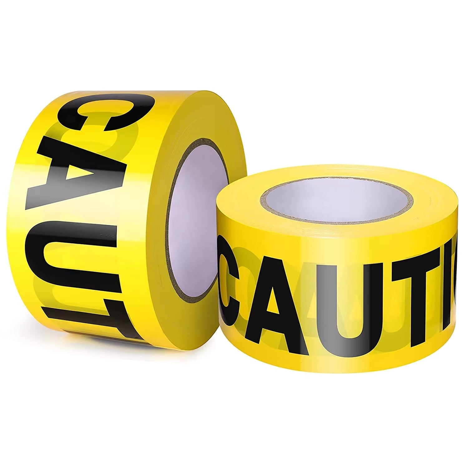 Big Yellow Caution Tape | Halloween | Decor - FLUFFI