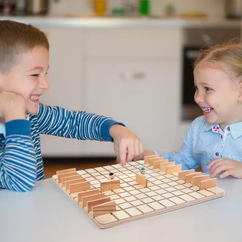 Board Game Puzzle Toys Two - Person Funny Parent - Child Interaction Game Chase and Intercept Battle Game Gifts - FLUFFI