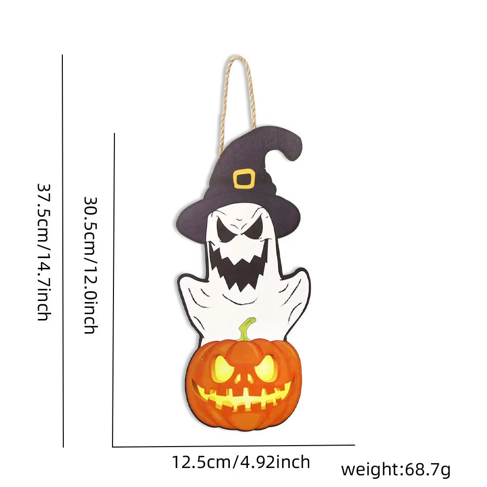 BOO Halloween - Hanging Sign - FLUFFI