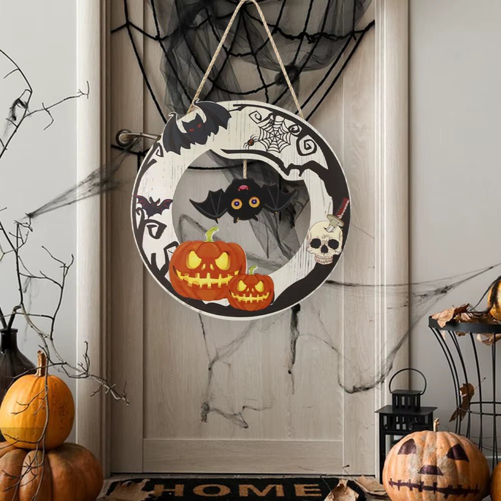 BOO Halloween - Hanging Sign - FLUFFI
