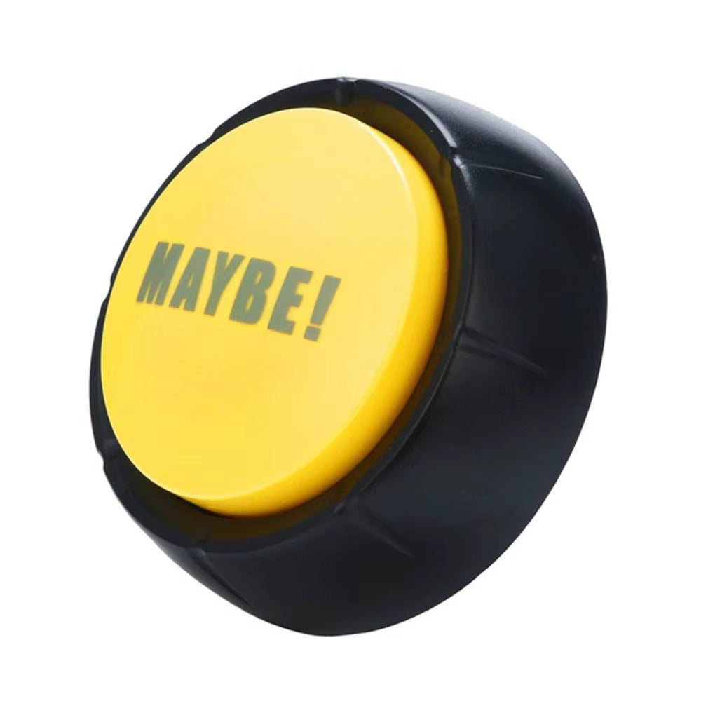 Button Sound Yes No Buttons Answer Buzzer Toy Buzzers Game Talking Party Dog Quiz Prank Funny Toys Show Recordable Wrong - FLUFFI