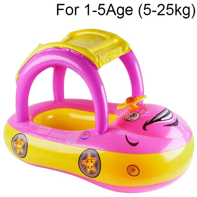 Car Float - Inflatable - Toddler Pool Floats - FLUFFI