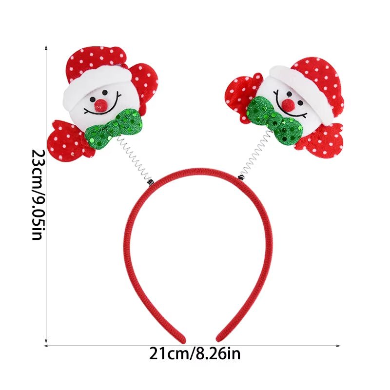 Christmas Headband | Santa Claus x Elk x Xmax Tree | Head Accessories - FLUFFI