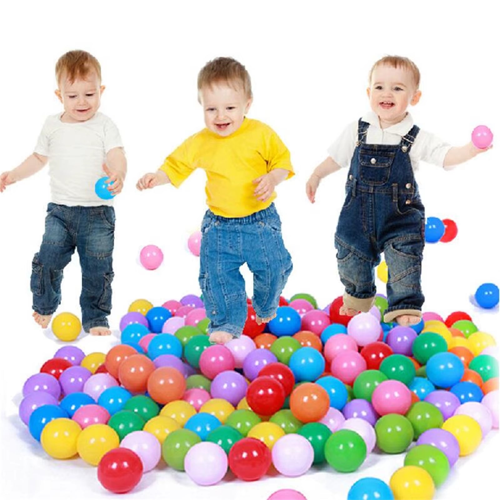Colorful Wave Balls - Baby Eco - Friendly - Stress Air Ball - FLUFFI