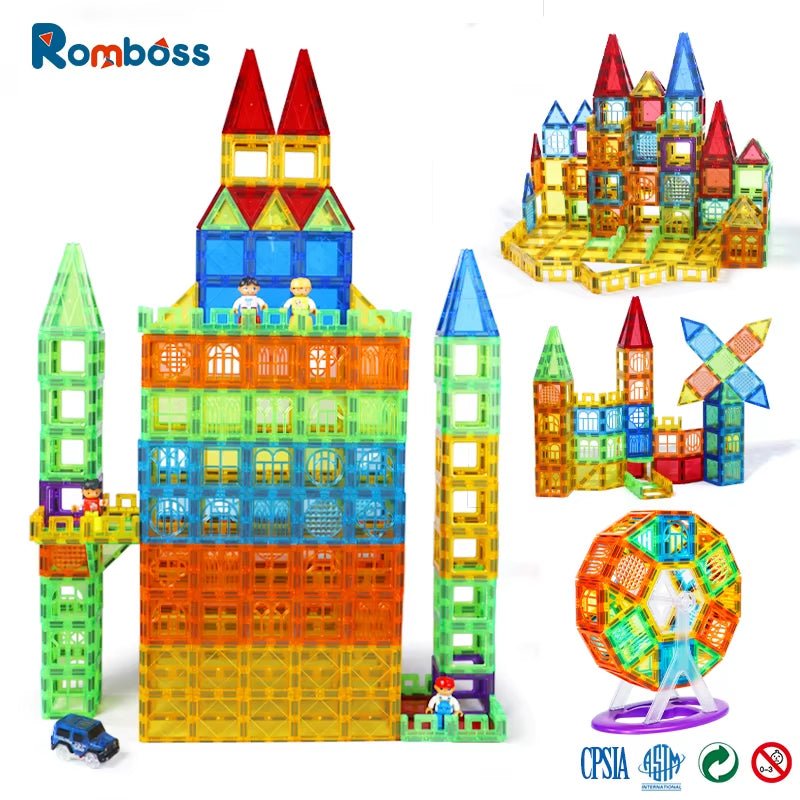 Colourful Window Window | Architecture Puzzle | Creative Building Blocks - FLUFFI