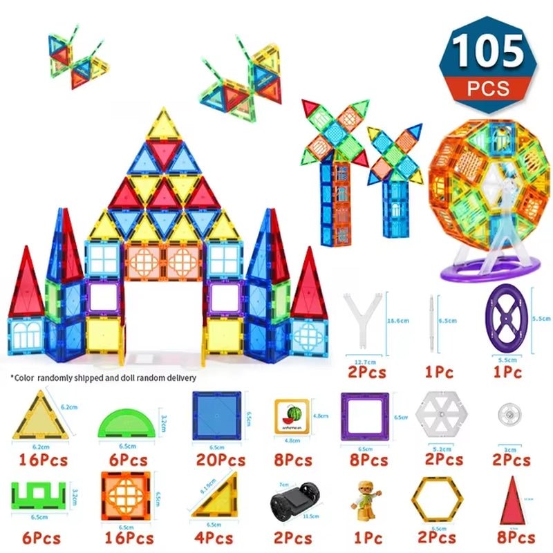 Colourful Window Window | Architecture Puzzle | Creative Building Blocks - FLUFFI