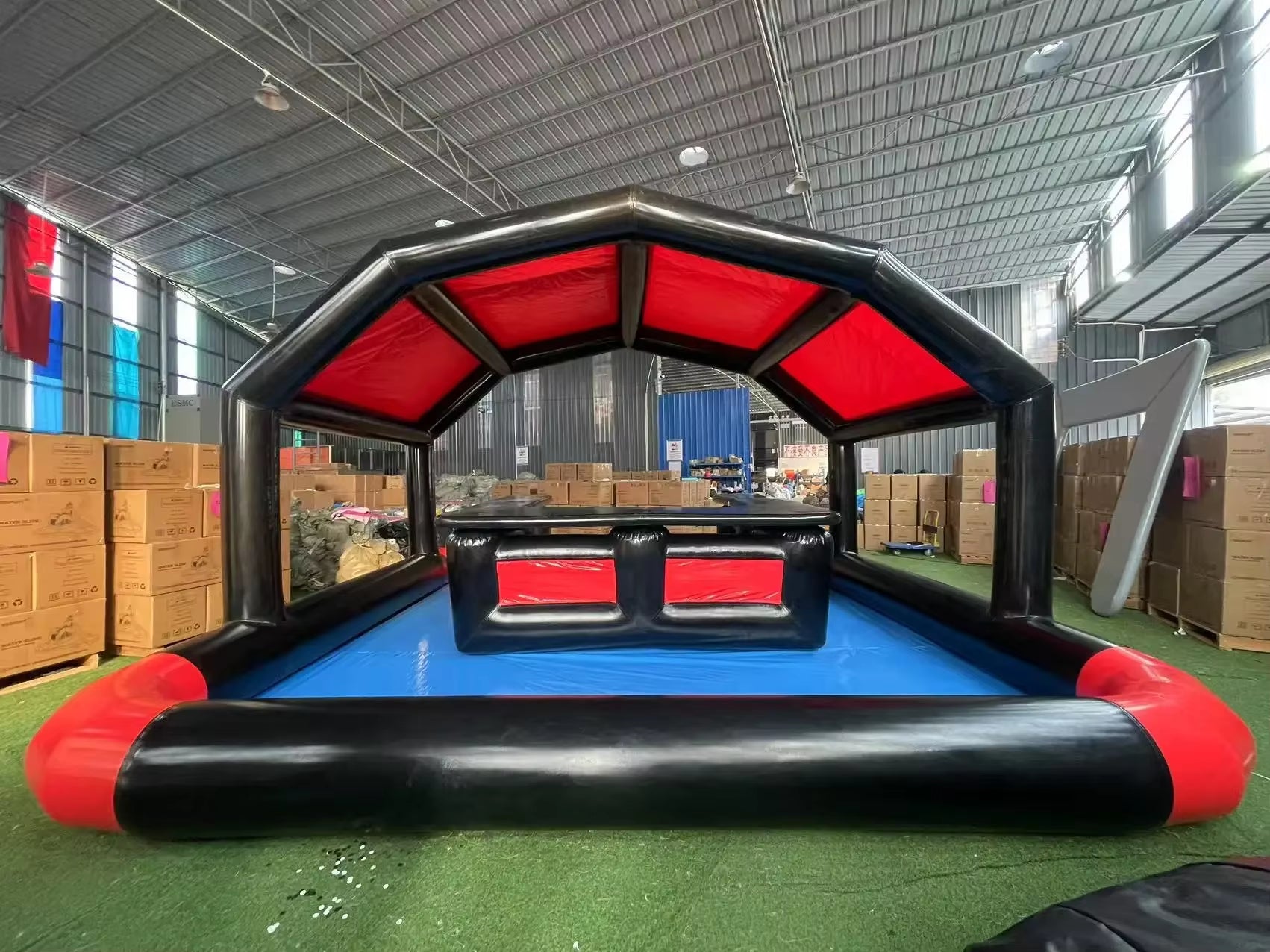 Commercial Awesome Inflatable Pool Bar Inflatable Pub House Water Blow up Pool Bar for Adult Kids Party Event Backyard 20*20Ft - FLUFFI