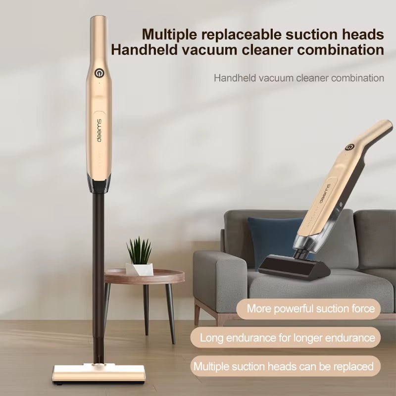 Cordless Vacuum Cleaner - 3 in 1Multifunction Floor Care - Household Wireless - FLUFFI