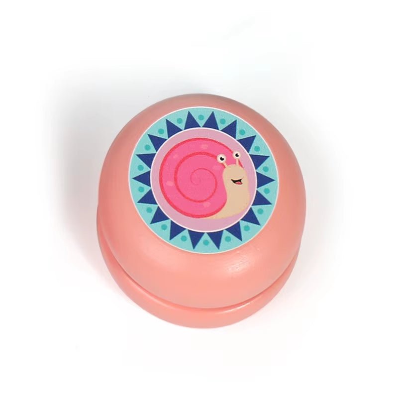 Cute Animal Print Wooden Yoyo Toys Ladybug Toy Kids Yo - Yo Creative Cartoon Unicorn Yo Yo Toys for Children 6Cm Wooden Yo Yo Ball - FLUFFI