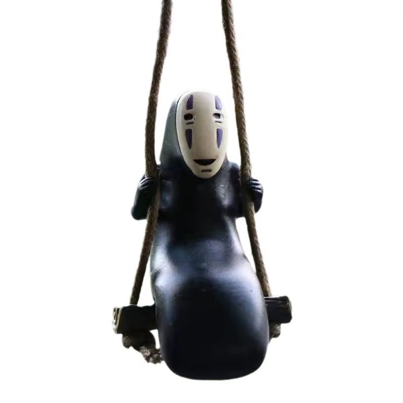 Cute Anime Car Ornaments Faceless Male Car Pendant Car Rearview Mirror Pendant - FLUFFI