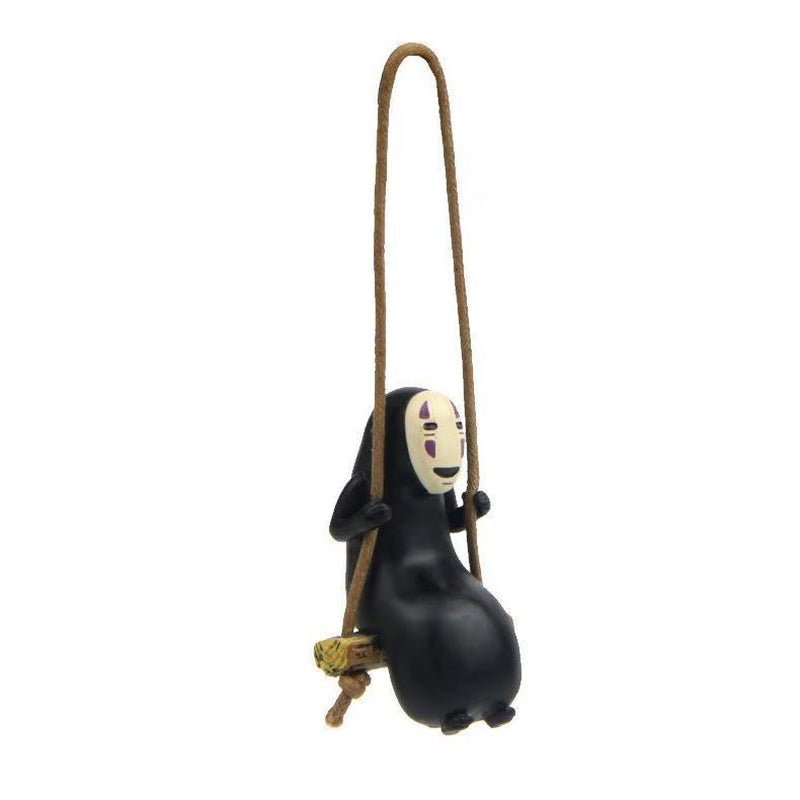 Cute Anime Car Ornaments Faceless Male Car Pendant Car Rearview Mirror Pendant - FLUFFI