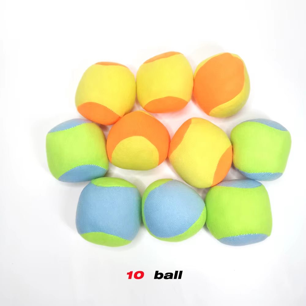 Dartboard Game Set round Cloth Dart Board Outdoor Hrowing Sticky Ball Target Toy with 20 Balls for Parent - Child Interaction Game - FLUFFI