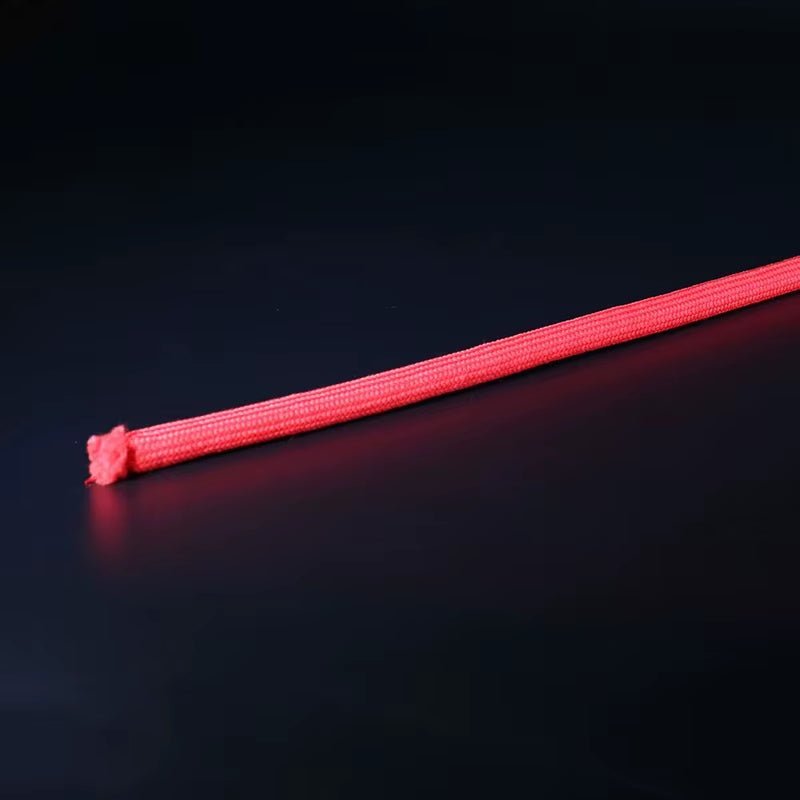 Deluxe Stiff Rope (Red) by Kupper Magic Tricks Soft Rope to Stiff Magia Close up Street Illusions Gimmicks Mentalism Funny Props - FLUFFI