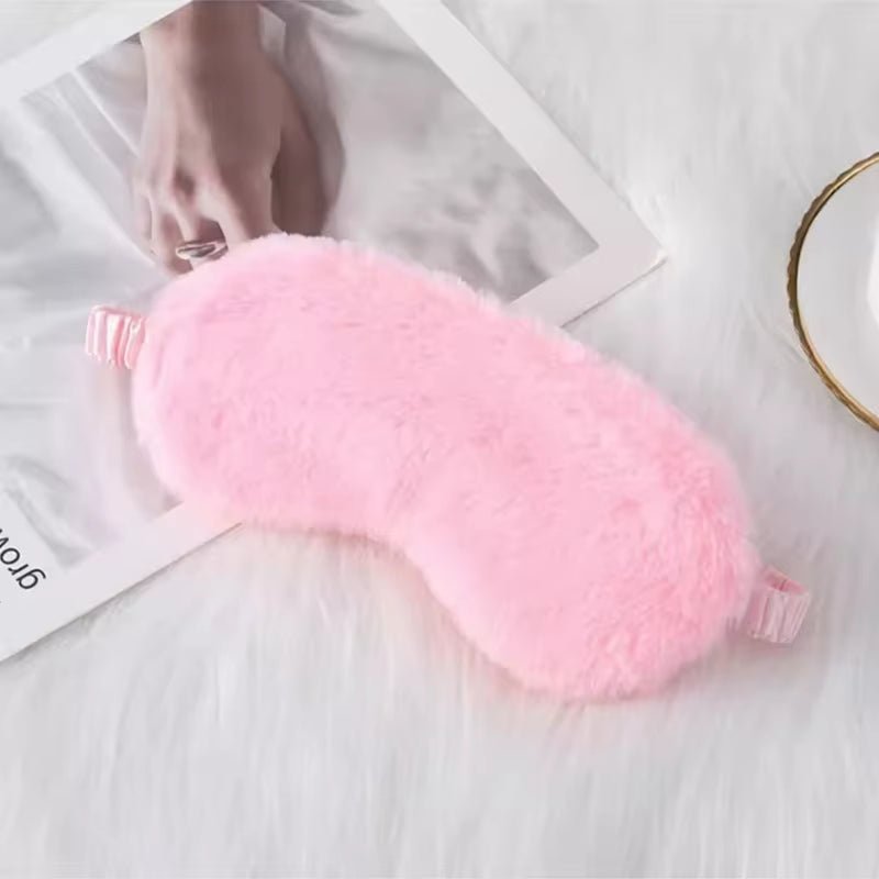 Disney inside Out 2 Eye Mask for Sleeping Blindfold Plush Eyepatch Women Men Portable Sleep Mask Eyes Night Breathable Eye Cover - FLUFFI