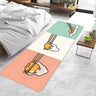 Door Mat Entrance Non - Slip Cute Funny Cartoon Gudetama Washable Kitchen Carpet Living Room Hallway Rugs Door Mats Bathroom Bath - FLUFFI