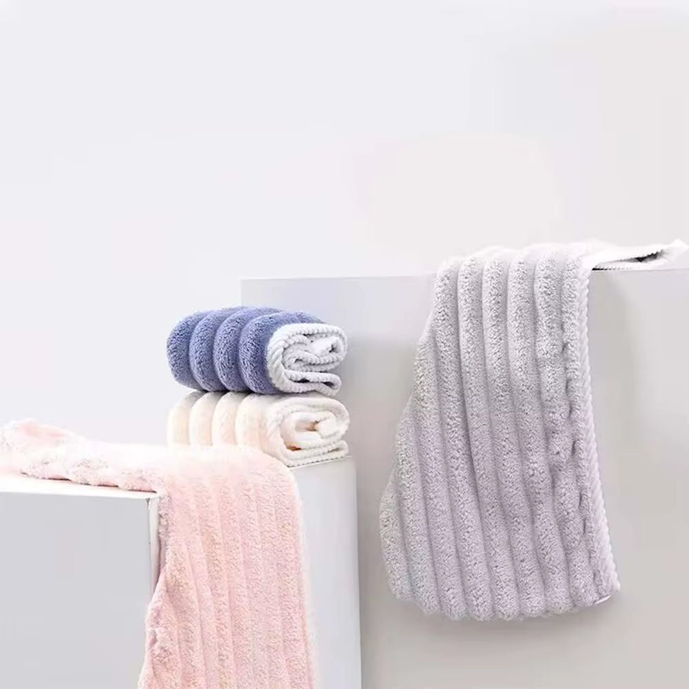 Dry Hair Cap for Women, Thickened and Super Absorbent Headscarf for Wiping Hair, Quick Drying Cap, Dry Hair Towel - FLUFFI