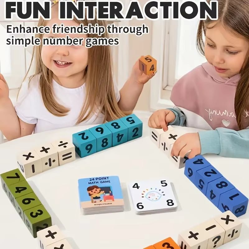 Educational Game Cube - Math Attack for Kids - FLUFFI