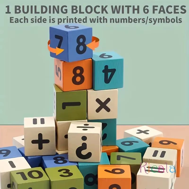 Educational Game Cube - Math Attack for Kids - FLUFFI