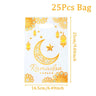 Eid Mubarak Gift Bags Plastic Candy Cookie Bag Ramadan Decoration 2025 for Home Islamic Muslim Party Supplies Eid Gifts - FLUFFI