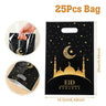 Eid Mubarak Gift Bags Plastic Candy Cookie Bag Ramadan Decoration 2025 for Home Islamic Muslim Party Supplies Eid Gifts - FLUFFI