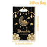 Eid Mubarak Gift Bags Plastic Candy Cookie Bag Ramadan Decoration 2025 for Home Islamic Muslim Party Supplies Eid Gifts - FLUFFI