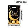 Eid Mubarak Gift Bags Plastic Candy Cookie Bag Ramadan Decoration 2025 for Home Islamic Muslim Party Supplies Eid Gifts - FLUFFI