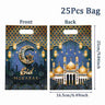 Eid Mubarak Gift Bags Plastic Candy Cookie Bag Ramadan Decoration 2025 for Home Islamic Muslim Party Supplies Eid Gifts - FLUFFI