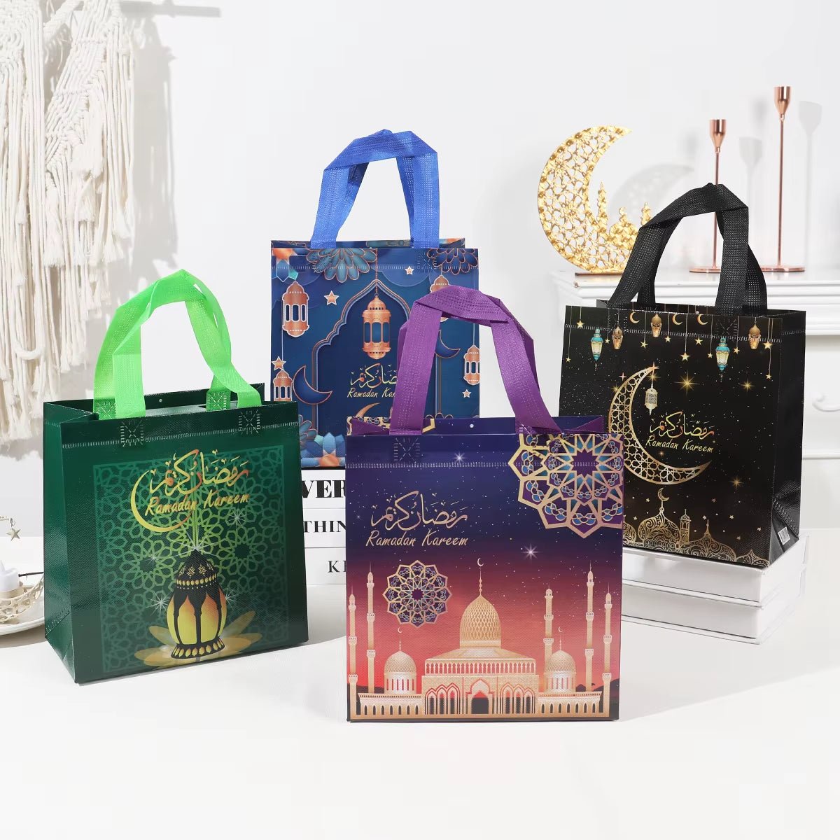 Eid Mubarak Tote Bag | Islamic | Gift Packaging | - FLUFFI