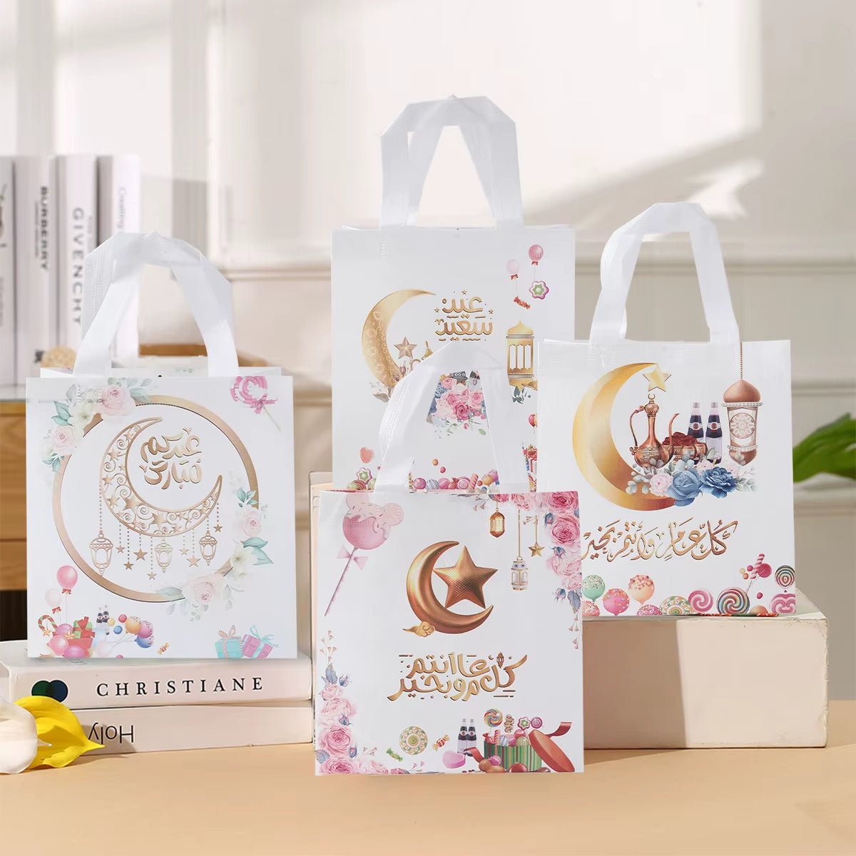 Eid Mubarak Tote Bag | Islamic | Gift Packaging | - FLUFFI